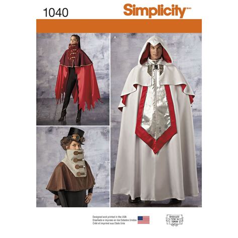 Misses And Mens Cape Costumes Cape Costume Costume Patterns Mens Cape