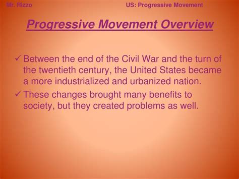 Ppt Progressive Movement Overview Powerpoint Presentation Free Download Id 1674470