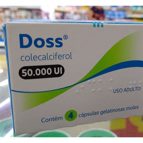 Vitamina D Doss Ui C Psulas Shopee Brasil