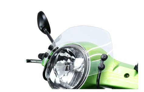 Windshield With Black Brackets Moto Nostra Vespa Gts 125 300 Hpe