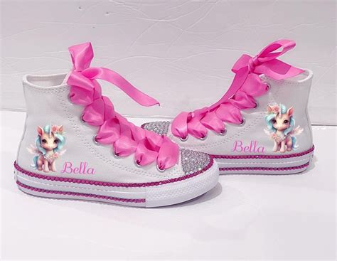 Custom Unicorn Converse Personalized Zapatos De Unicornio Etsy