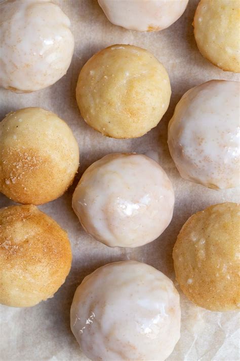 4 Ingredient Donut Holes No Yeast The Big Mans World