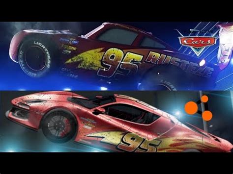 Lightning Mcqueen S Big Crash Side By Side Comparison Cars Movie