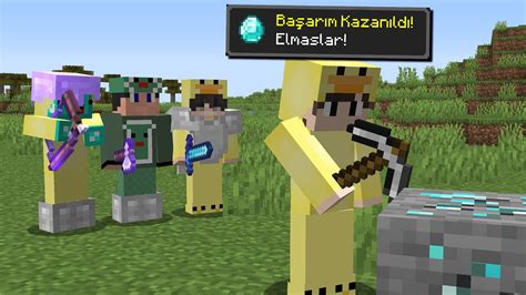 Minecraft Manhunt ama Başarım KAZANIRSAM Arkadaşlarım Kaybeder YouTube