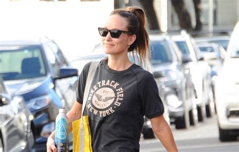 Olivia Wilde Goes Sporty In Adidas Ultraboost Sneakers For Gym Workout