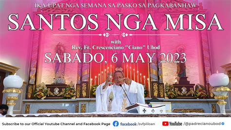 Ang Saktong Paggamit Sa Ngalan Ni Jesus 5 6 2023 Misa Ni Fr Ciano