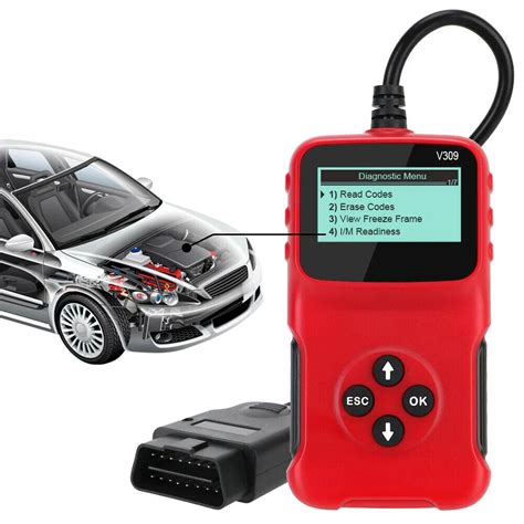 Escáner Herramienta Diagnóstico Coche OBD2 Eobd Universal Lector