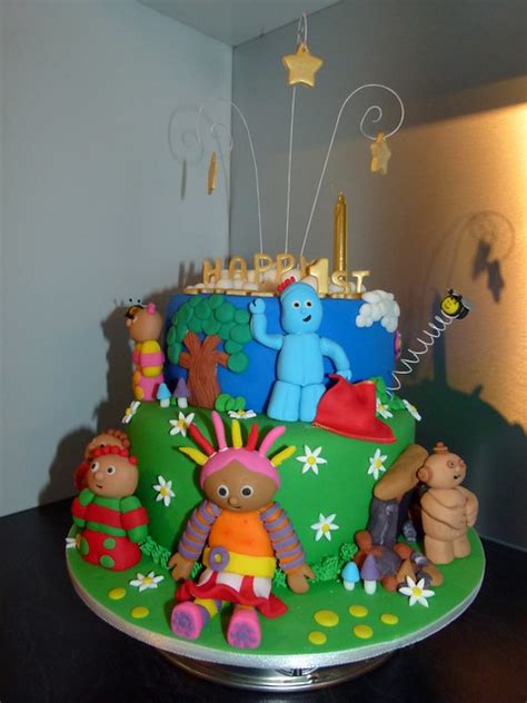 In The Night Garden Birthday Cake Iggle Piggle Upsy Daisy Makka Pakka