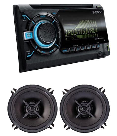 Sony Combo Of Sony WX 900BT IPod USB Compatible Double Din Car Stereo