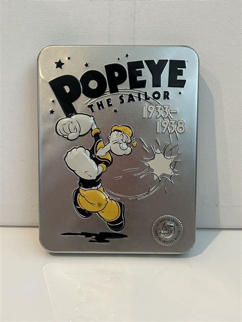 Popeye The Sailor 1933 1938 Volume 1 Tin Box Dvd 2007 Original Masters Ebay