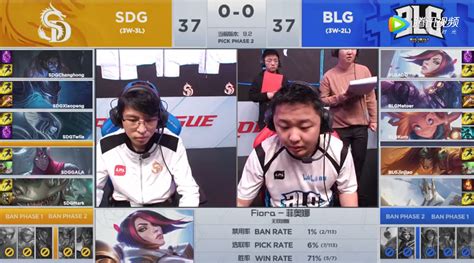 2019lpl春季赛常规赛2月24日blg Vs Sdg第五周比赛blg Vs Sdg比赛视频3dm网游