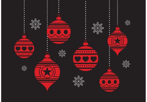 Christmas Ornament Set 84084 Vector Art At Vecteezy