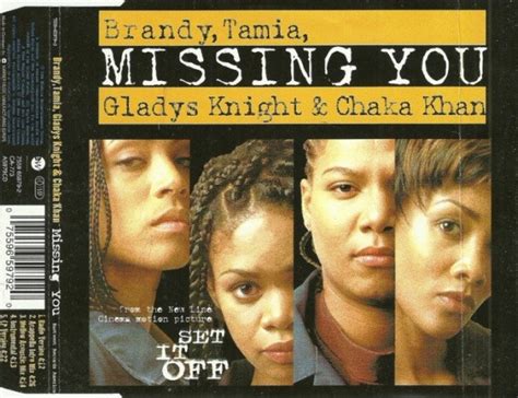 Brandy Tamia Gladys Knight And Chaka Khan Missing You 1996 Cd Discogs