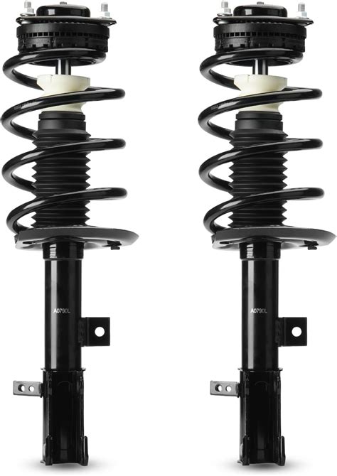 Front Pair Complete Struts Coil Spring Shock Absorbers