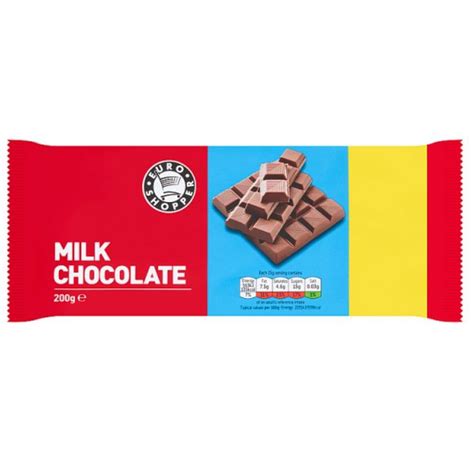 Euro Shopper Milk Chocolate 200g Willesborough Budgens