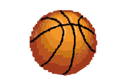 Basketball Pixel Decorative Pattern Basketball Sports Decorative