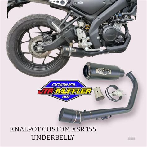 Jual KNALPOT RACING XSR 155 R15 V3 V4 UNDERBELLY FULLSYSTEM Shopee