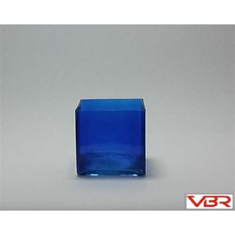 Colored Cubes Blue Cube Glass Vases