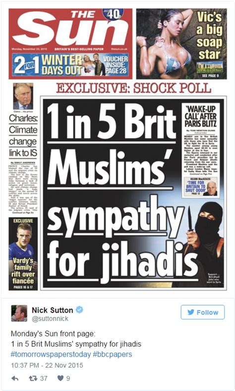 The Numbers Behind The In Headline British Non Muslims Make An