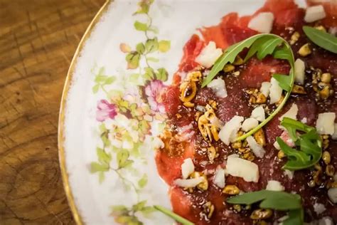 Carpaccio de solomillo de cerdo ibérico Arturo Sánchez