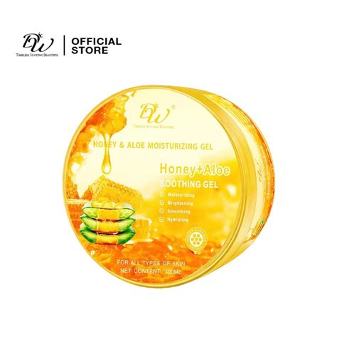 Dw Honey And Aloe Vera Moisturizing Soothing Gel For All Skin 300ml