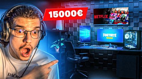 JE VOUS PRÉSENTE MON SETUP À 15 000 il est incroyable YouTube