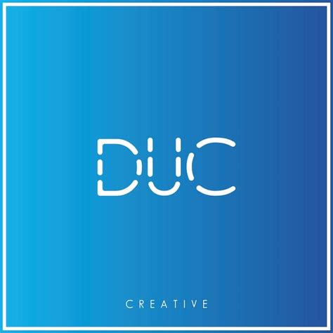 premium vector duc premium vector  logo design creative logo
