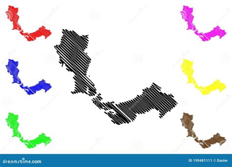 巴西圣安德烈城联邦共和国圣保罗州地图矢量图插图草图草图圣安德烈市地图 向量例证 插画 包括有 大陆 面包渣 199481111