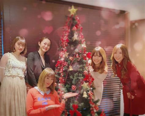 松浦麻里奈さんのインスタグラム写真 松浦麻里奈instagram「とある日の女子会 笑 恵比寿クリスマス