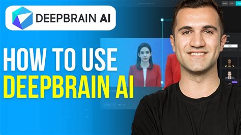 How To Use Deepbrain Ai 2025 Tutorial Youtube