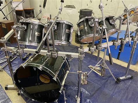 Beautiful Pearl Blx And Mlx Drum Kit W Pearl Icon Rack And Reverb