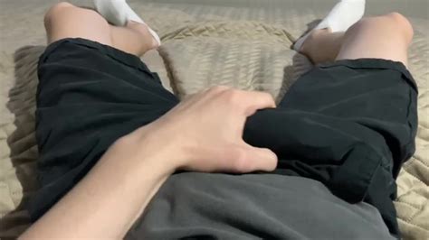 POV Teen Gently Masturbates His Cock Through Pants Pornhub Gay