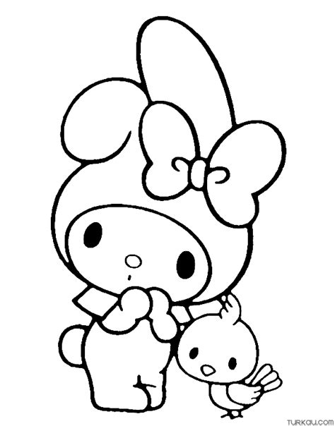 My Melody Sanrio Coloring Page Cosas Lindas Para Dibujar 51 Off