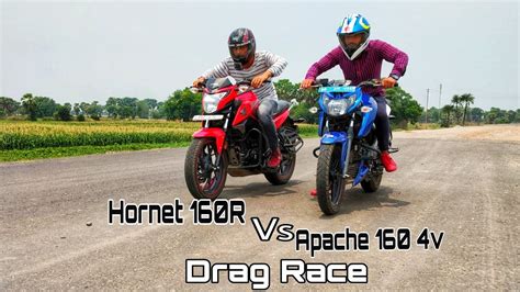 Apache V Vs Hornet R Drag Race Long Run Youtube