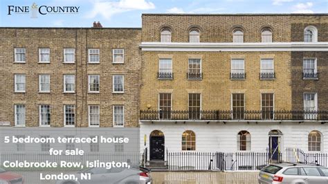 5 Bedroom Terraced House For Sale Colebrooke Row Islington London