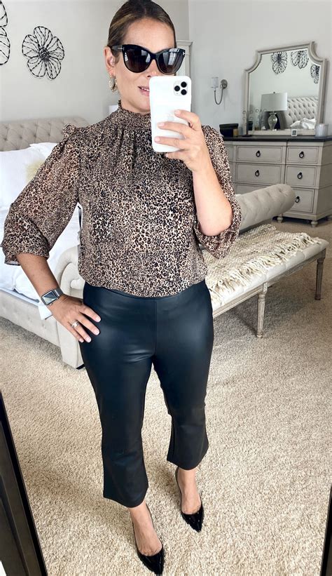 Wear Leather Pants Over 40 For The Hottest Look That Is So Cool