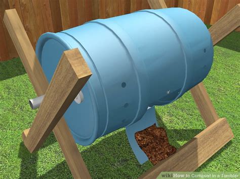 3 Ways To Compost In A Tumbler Wikihow