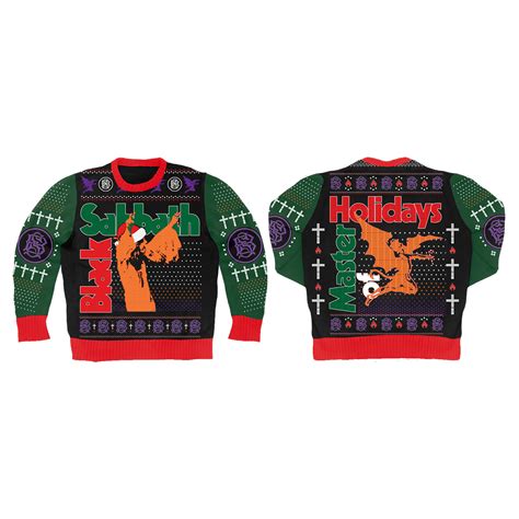 Black Sabbath Holiday Sweater Black Sabbath Uk