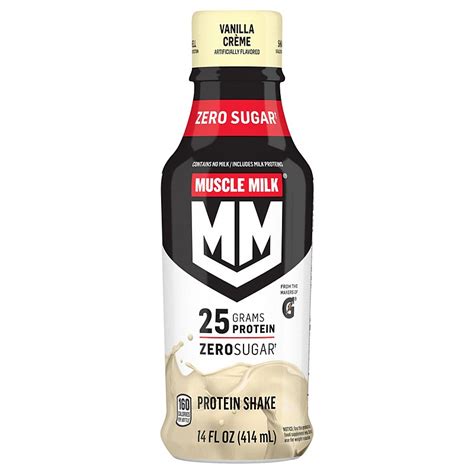 Muscle Milk Vanilla Creme Protein Nutrition Shake - Shop Diet & Fitness ...