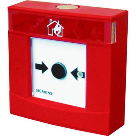 Pulsador De Alarma Manual Direccionable Fdm Siemens Fire Safety