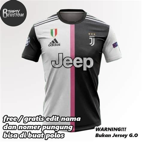 Jual Jersey Juventus Home Full Printing Free Nama Dan Nomor