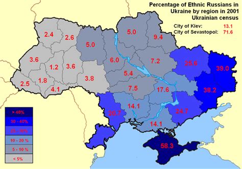 Regional Differences In Ethnicity And Language In Ukraine Geovisualist