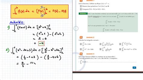 Calcul Int Grale Youtube