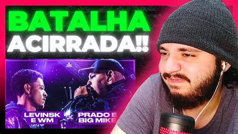 BIG MIKE E PRADO X LEVINSK E WM PRIMEIRA FASE 366ª BATALHA DA