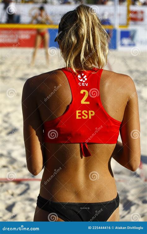 Cev U Beach Volleyball European Championships Editorial Photo