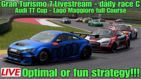 Gran Turismo 7 Livestream Daily Race C Audi TT Cup Lago Maggiore