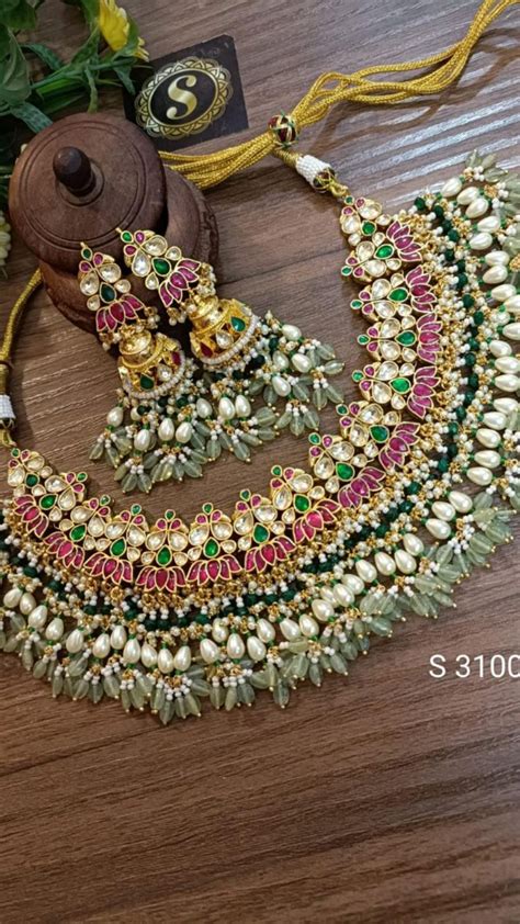 Handcrafted Kundan Jewelry For Indian Brides