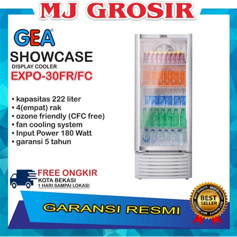 Jual SHOWCASE GEA EXPO 30 FR FC DISPLAY COOLER KULKAS MINUMAN EXPO 30