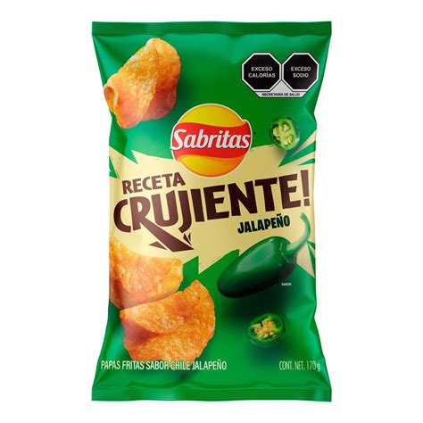 Papas Sabritas Receta Crujiente Jalape O G