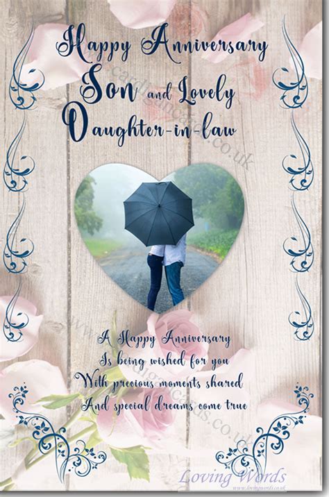 Happy Anniversary Son And Daughter In Law Images Printable Template